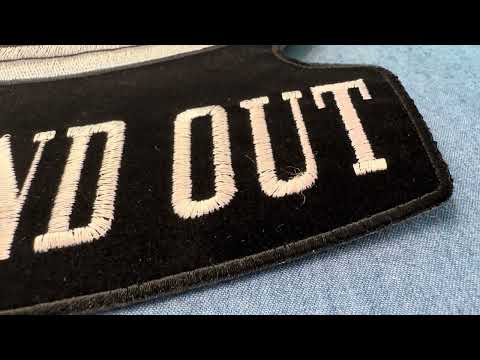 FAFO Skull Iron On Patch PL7106