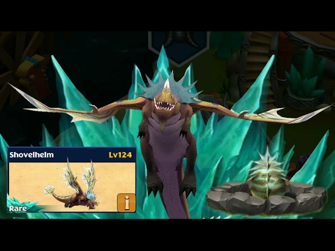 SHOVELHELM max level 124 titan mode - Dragons rise of Berk