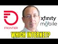 Frontier Fiber VS Xfinity Mobile (2024) | Which Is Better? Internet & More