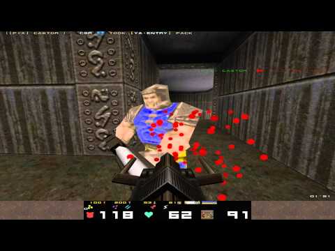 Pixel Quakeworld Duel Tournament #1, 3rd place match - Castor (PoV) vs Rattkin