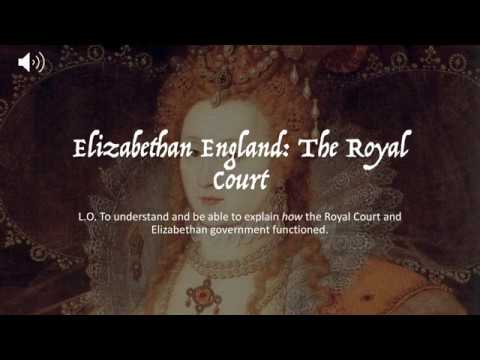 GCSE Elizabeth: Introduction to the Royal Court