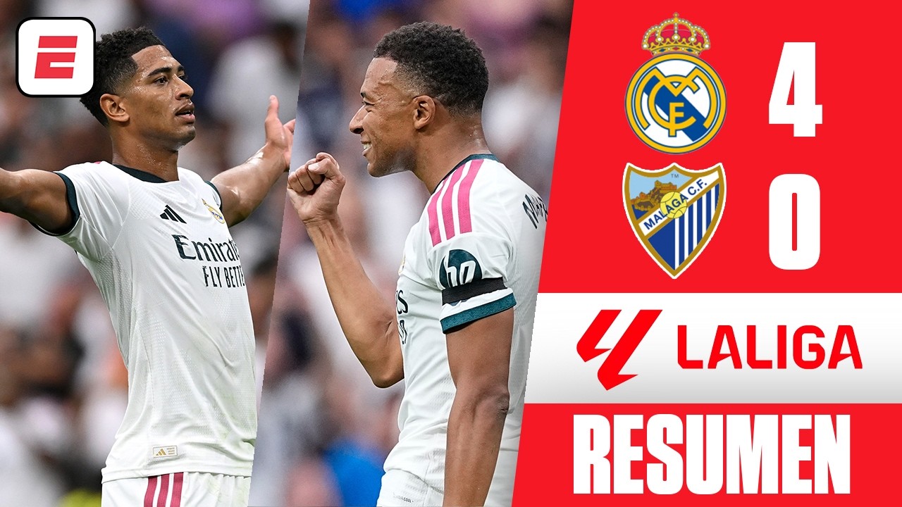 EL REAL MADRID de MOURINHO ENAMORA con OTRA GOLEADA: Mbappé, Bellingham y Guler anotaron | La Liga