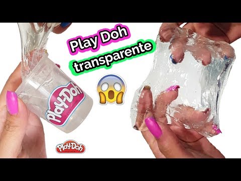Play doh transparente o clear putty slime instantanea Video