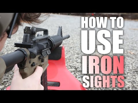 How To Use Iron Sights | Tactical Rifleman