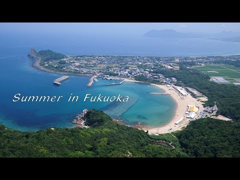 Summer in Fukuoka [4K]【ドローン撮影 福岡県 夏 動画】