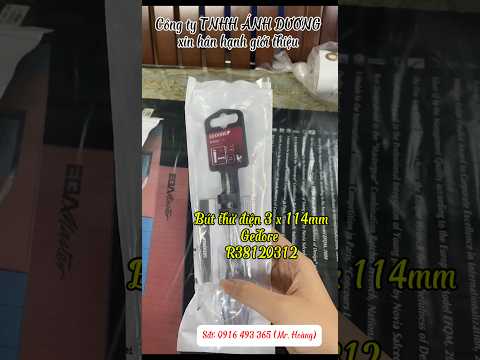 B&uacute;t thử điện 3 x 114mm Gedore R38120312