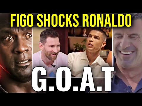 Luis Figo SHOCKS  Ronaldo with Unexpected Statement about Messi.