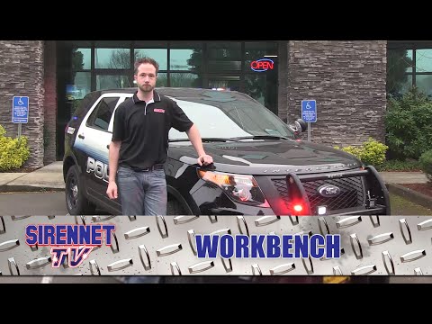 A 2015 Slick Top Ford Interceptor Police Utility Install