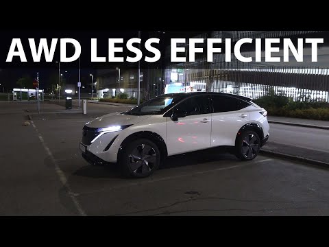Nissan Ariya 87 kWh e-4orce Bereiktest