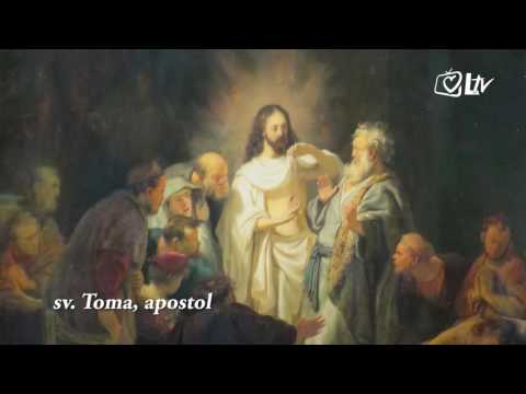 Katolički kalendar 3.7.2016. - Sveti Toma, apostol