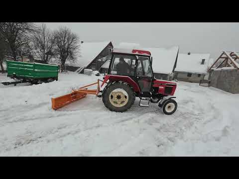 Traktorska Ralica za Snijeg i Zemlju | Čišćenje Snijega Traktorom u Praksi