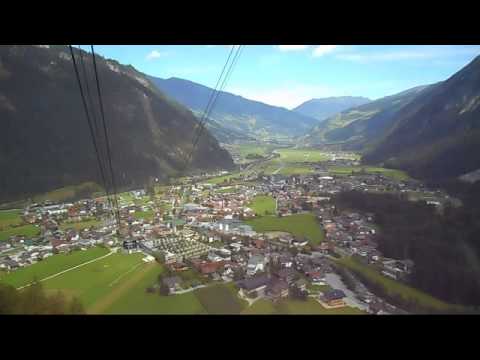Bergfahrt mit der  Ahornbahn Mayrhofen