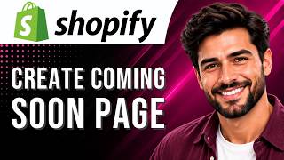 Shopify: How to Create a Coming Soon Page (Coming Soon Tutorial for Beginners) (
