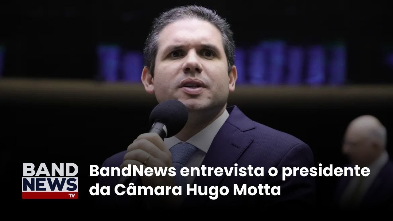 Adriana Araújo entrevista Hugo Motta | BandNewsTV