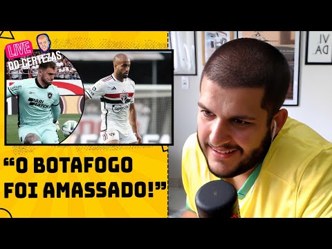 SEGUE CONFIANTE? CERTEZAS REAGE: SÃO PAULO 0 X 0 BOTAFOGO | CORTES TNT SPORTS