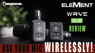 Video thumbnail for Mackie Element Wave XLR Sound Test and unboxing. Use your dynamic XLR Microphone WIRELESSLY!! by Go Wright Reviews