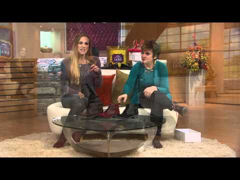 Earth Origins Leather & Suede Lace-Up Ankle Boots - Parker with Jane Treacy