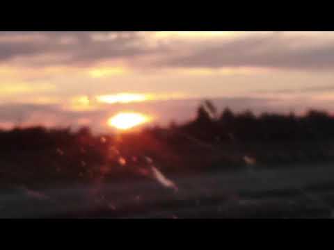 Zachód słońca na autostradzie A4 w korku