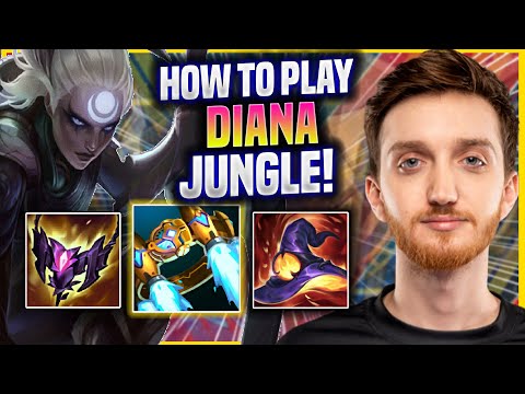 LEARN HOW TO PLAY DIANA JUNGLE LIKE A PRO! - 100T Closer Plays Diana Jungle vs Xin Zhao! |