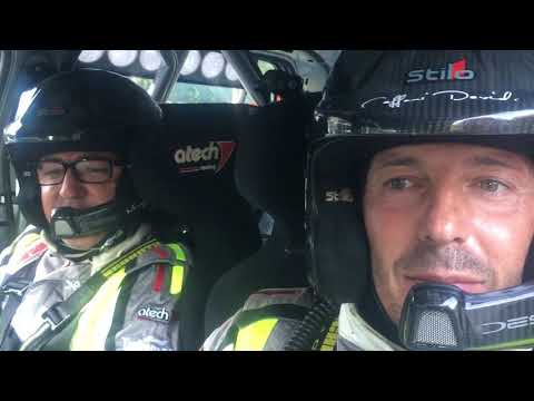 Caffoni dopo la prima prova Gianni Piola - Rally Rubinetto 2018