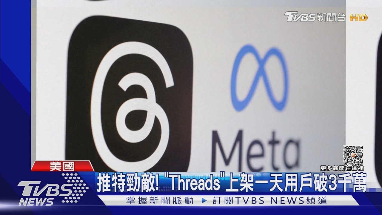 推特勁敵!Threads一天用戶破3千萬 馬斯克要告「侵權」