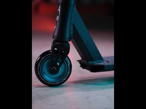 Самокат трюковой RUSH ACTION колеса 100 мм голубой