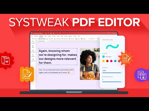How to Edit PDF Files Easily with Systweak PDF Editor