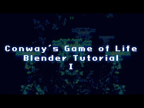 Conway's Game of Life - Blender Geometry Nodes Tutorial 1