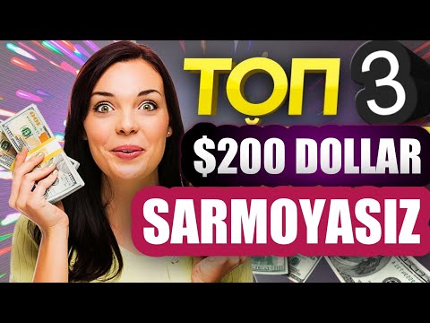 200$ Dollar Top 3 Proyektda daromad topish 100% Pul ishlash / Internetda pul ishlash / TELEFONDA pul