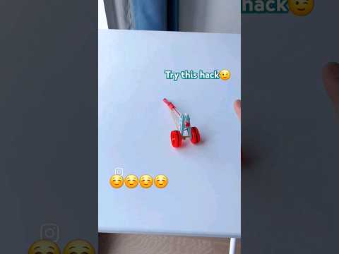 Diy make a toy car using waste material / diy craft ideas #diy #craft #trending #viralhacks #shorts