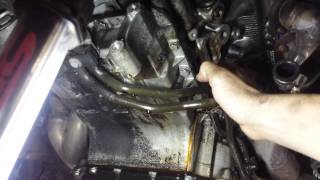 Bmw E65 alternator bracket gasket replace