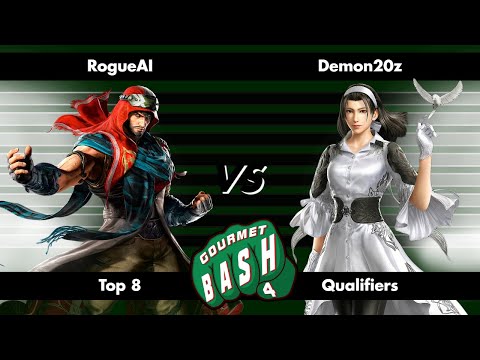 RogueAI (Shaheen) vs Demon20z (Jun) - Gourmet Bash 4 - Tekken 8 - Top 8 Qualifiers