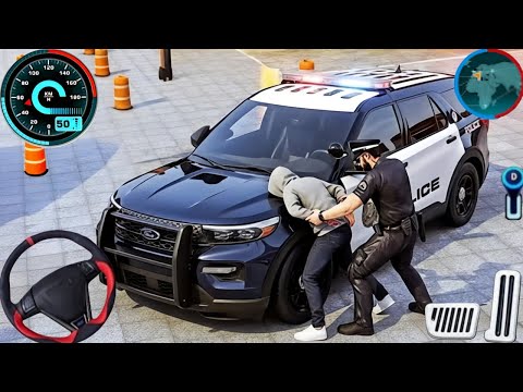 Police Car Chase Simulator 3D Game - Real Cop Cars Driving Simulator 2025 - Android GamePlay