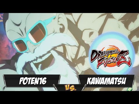 Poten16(UI Goku/SSGSS Vegito/Adult Gohan) Fights Kawamatsu(UI Goku/Kid Buu/Roshi)[DBFZ PS4]