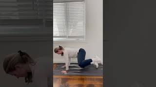Fire hydrants on floor (glute exercise)