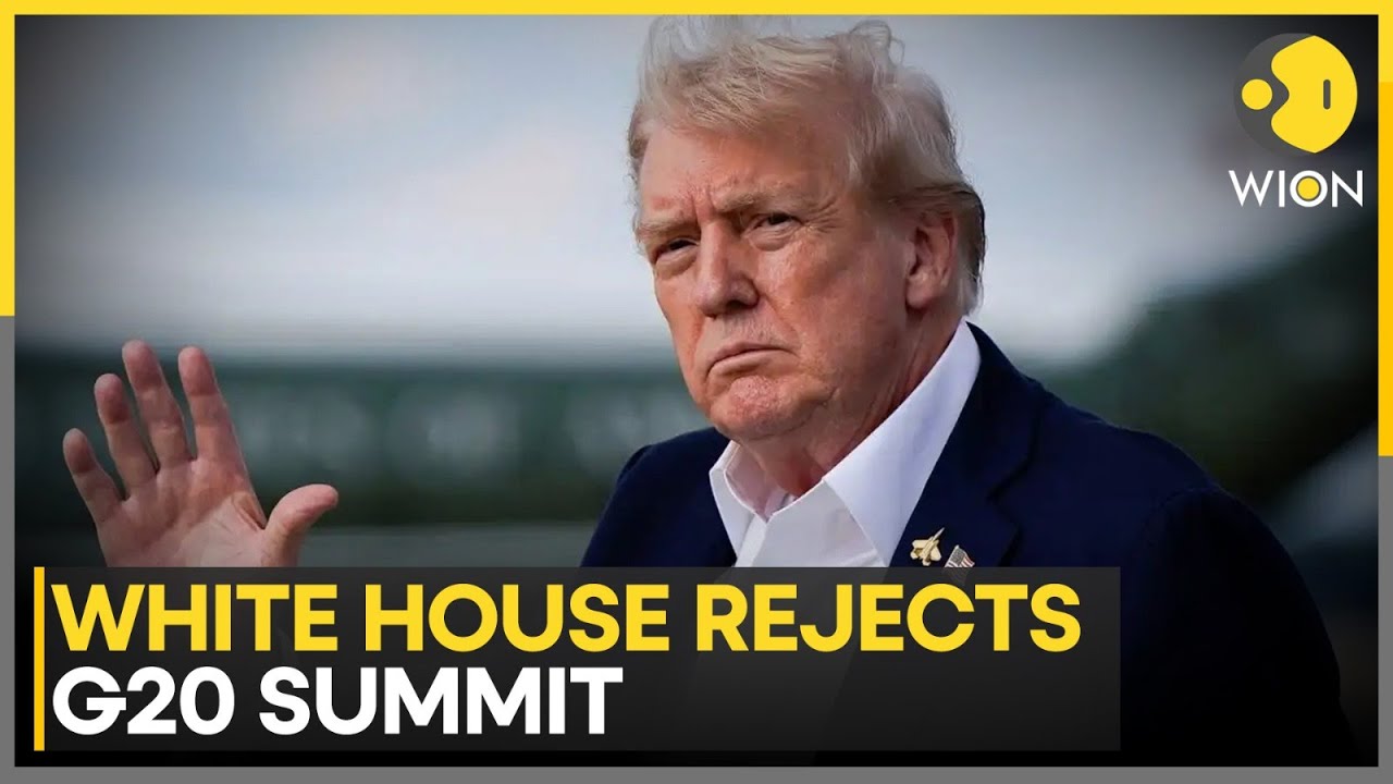 US vs South Africa: White House Denies Participation at G20 Summit | WION