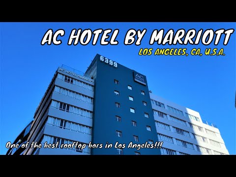 AC Hotel by Marriott Room Tour & Review - Los Angeles CA USA | Hotel Accommodations