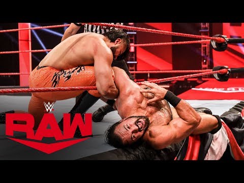Drew McIntyre vs. Andrade – Champion vs. Champion Match: Raw, May 11, 2020