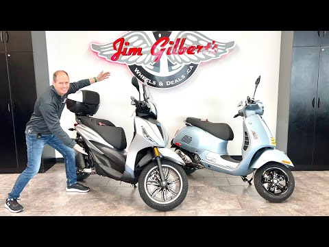 Touring Scooters! Vespa 300 GTS vs. Piaggio BV 400 Beverly - In-Depth Review