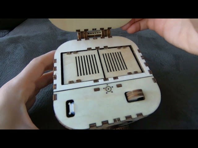 Vídeo relacionado con ROKR Caja del Tesoro 3D en Madera, Maqueta Madera Kit de Construcción Sin Pegamento Para Niños y Adultos