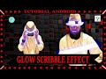 Scribble Glow Effect On Smartphone
