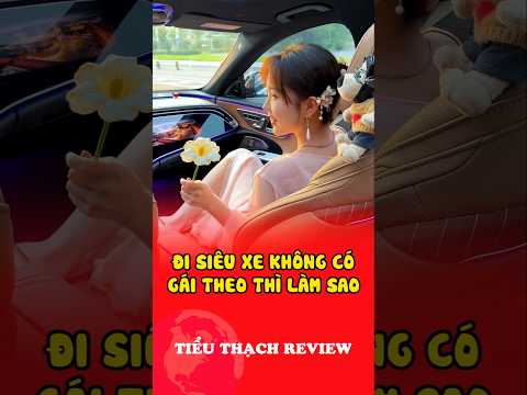 Đi siêu xe không có gái theo thì làm sao #shorts