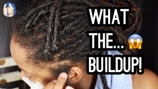 How I CLEAN BUILDUP OUT OF MY LOCS WITHOUT ACV RINSE | Get Rid of Buildup in Hair LOCS