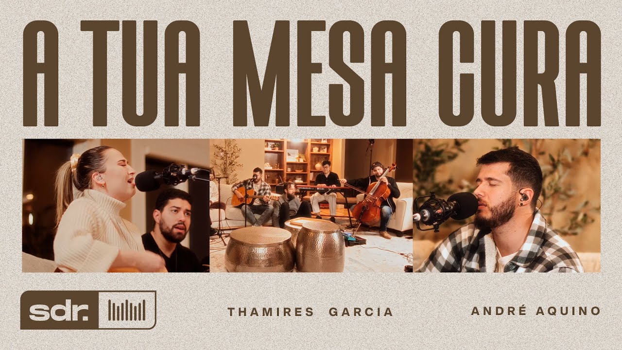 TRIBO E NAÇÃO - A Tua Mesa Cura (Clipe Oficial) | Thamires Garcia | André Aquino | Som do Reino