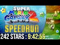 Super Mario Galaxy 2 242 Stars Speedrun In 9 42 56