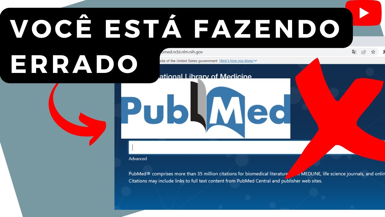 Como fazer uma busca de artigos (do jeito certo) na PUBMED