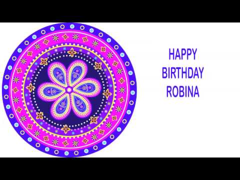 Robina   Indian Designs - Happy Birthday