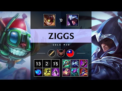 Ziggs Mid vs Talon - TW Grandmaster Patch 25.16