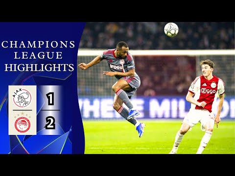 Ajax - Olympiacos | 1-2 | Highlights | UEFA Champions League 2025-26 | ajax olympiacos