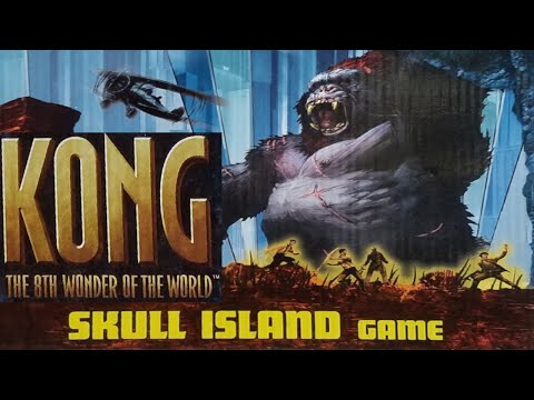 Board Game Archaeology #31 King Kong Skull Island Game (2005) by Pressman Toy Corp
